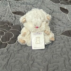 Warmies Plush Lavender-Scented Cream Hamster by Warm